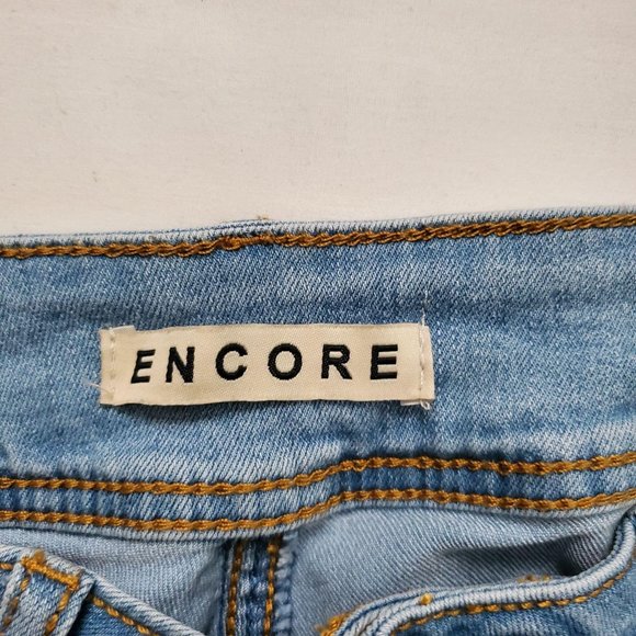 Set Of 2 Women's RSQ Baja Ankle Distressed Sz 1 & Encore Light Wash Sz 5 Jeans - Picture 7 of 14